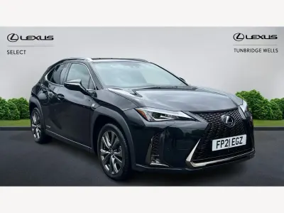 Used Lexus UX Sport Line 2021 Black SUV