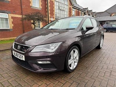 Used Seat Leon ST FR 150 HP (110 kW) 2018 Purple Estate