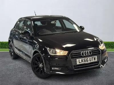 Used Audi A1 Sport 95 HP (69 kW) 2017 Black Hatchback