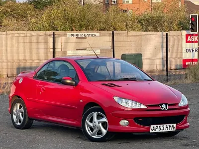 Used Peugeot 206 S 2004 Red Cabriolet