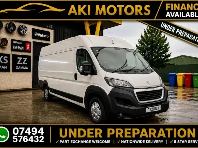 Used Peugeot Boxer 140 HP (102 kW) 2021 White Van