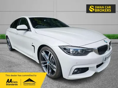 Used BMW 420 Gran Coupé M Sport 2018 White Coupe