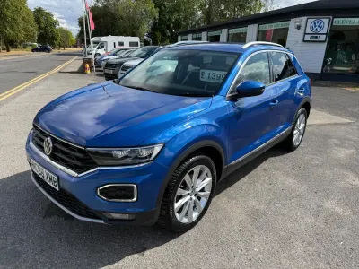 Used VW T-Roc SEL 2019 Blue SUV