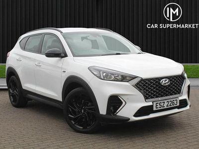 White Used 2020 Hyundai Tucson N Line SUV | £15,085 (Fair price)