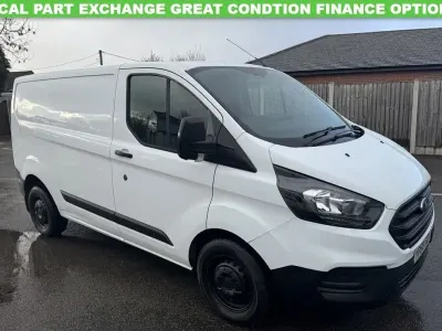 Begagnad Ford Transit Custom 105 HK (77 kW) 2018 Vit Van