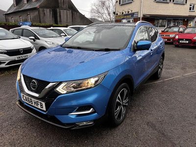 Used Nissan Qashqai N-Connecta 140 HP (102 kW) 2018 Blue SUV