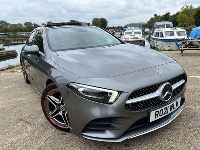 Grey Used 2021 Mercedes A180 AMG Line Premium Plus Hatchback | £13,795 (A bit pricey)
