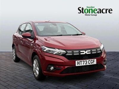 Red Used 2023 Dacia Sandero Expression Hatchback | £10,290 (Good price)