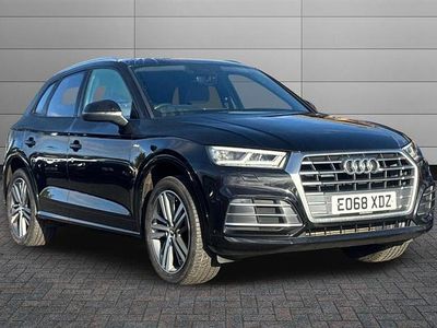 Used Audi Q5 S-Line 252 HP (185 kW) 2018 Mythos black SUV