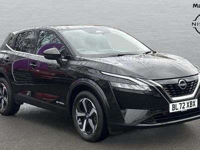 Black Used 2022 Nissan Qashqai N-Connecta SUV | £19,602 (Good price)