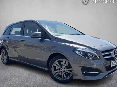 Used Mercedes B180 Exclusive 122 HP (89 kW) 2019 Grey Hatchback