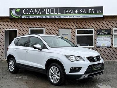 White Used 2017 Seat Ateca Ecomotive SUV | £8,995 (Fair price)