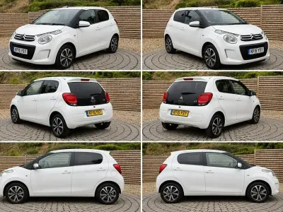Used Citroën C1 Flair 68 HP (50 kW) 2015 White Hatchback