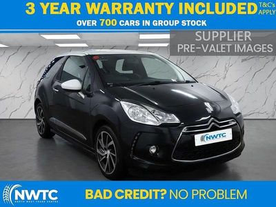 Used DS Automobiles DS3 110 HP (80 kW) 2016 Black Hatchback