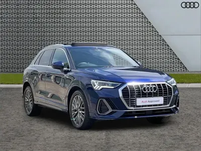 Used Audi Q3 S-Line 150 HP (110 kW) 2025 Blue SUV