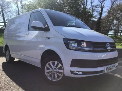 Used VW T6 Highline 2018 White Van