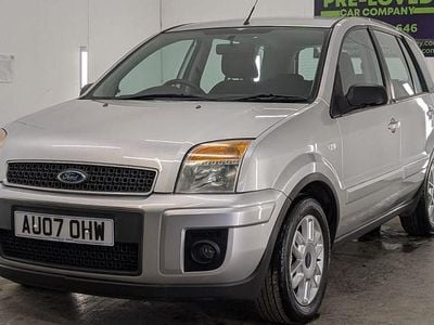 Used Ford Fusion Zetec 68 HP (50 kW) 2007 Silver Hatchback