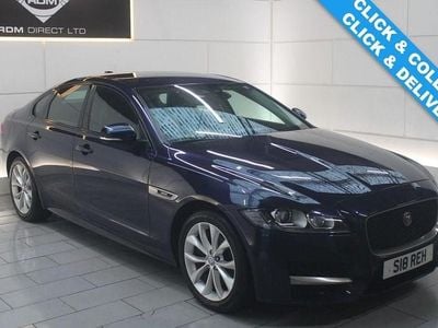 Blue Used 2016 Jaguar XF R-Sport Sedan | £7,700 (Fair price)
