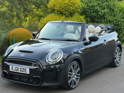 Used Mini Cooper S Cabriolet Exclusive 2021 Blue/black Cabriolet