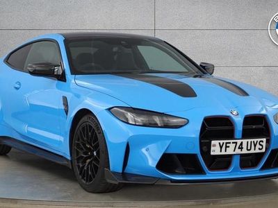 Blue Used 2024 BMW M4 Comfort Edition Coupe | £103,500 (Expensive)