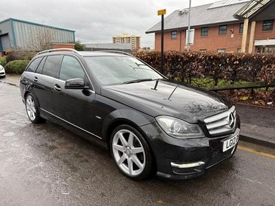 Black Used 2012 Mercedes C220 AMG Estate | £5,999 (Good price)