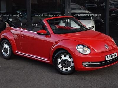 Used VW Beetle Design 105 HP (77 kW) 2013 Red Hatchback