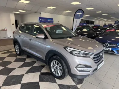 Used Hyundai Tucson SE 116 HP (85 kW) 2016 Beige SUV