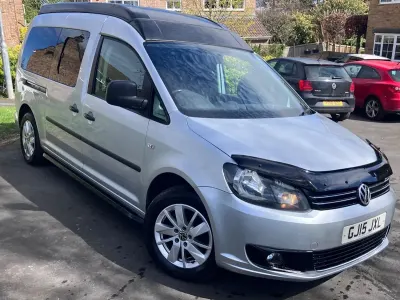 Used VW Caddy Startline 102 HP (75 kW) 2015 Silver MPV