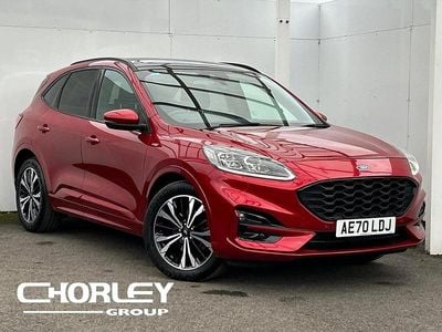 Usado Ford Kuga ST-Line X 150 CV (110 kW) 2020 Rojo SUV