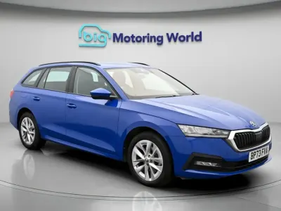 Begagnad Skoda Octavia SE Technology 201 HK (147 kW) 2024 Blå Kombi