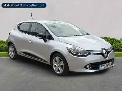 Used Renault Clio Dynamique 75 HP (55 kW) 2014 Silver Hatchback