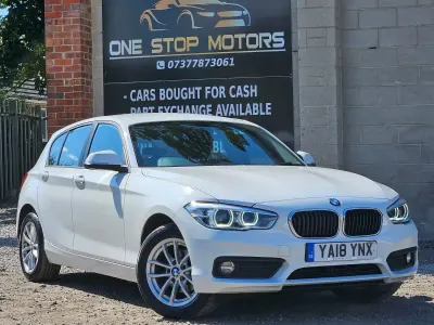 Used BMW 116 2018 White Hatchback