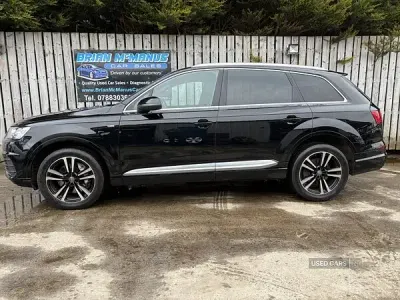 Used Audi Q7 S-Line 218 HP (160 kW) 2016 Black SUV