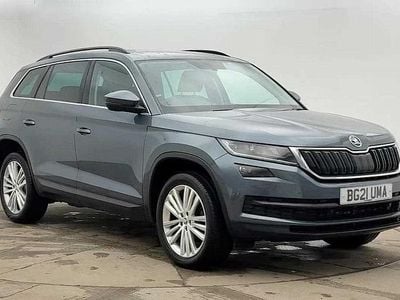 Used Skoda Kodiaq SE L 110 HP (80 kW) 2021 Quartz grey metallic SUV