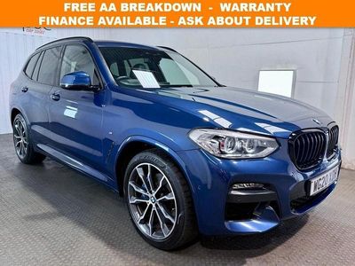 Used BMW X3 M Sport 190 HP (139 kW) 2020 Blue SUV