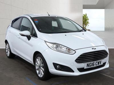 Usado Ford Fiesta Titanium 2016 Branco Citadino