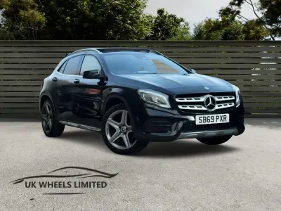 Used Mercedes GLA200 AMG line 156 HP (114 kW) 2020 Black SUV