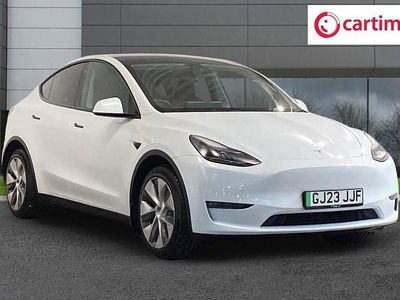Used Tesla Model Y Long Range AWD 378 kW (514 HP) 2023 White SUV