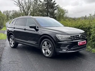 Używany VW Tiguan Allspace SEL 150 KM (110 kW) 2019 Czarny SUV