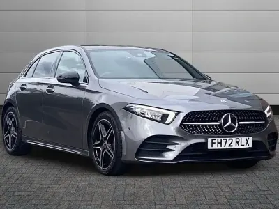 Used Mercedes A180 Executive 134 HP (98 kW) 2023 Mountain grey Hatchback
