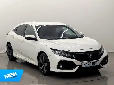 Used Honda Civic SR 126 HP (92 kW) 2020 White Hatchback