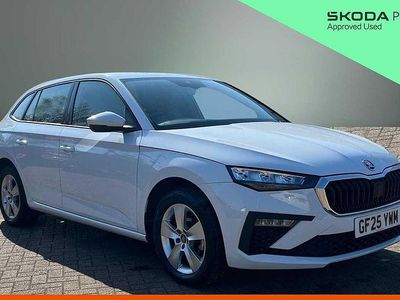 Used Skoda Scala SE 116 HP (85 kW) 2025 White Hatchback