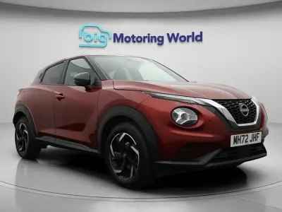 Second-hand Nissan Juke N-Connecta 114 CP (83 kW) 2023 Roșu SUV