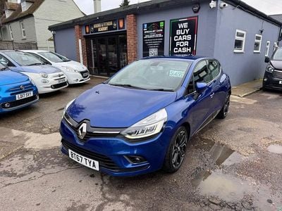 Used Renault Clio IV Dynamique 2017 Blue Hatchback
