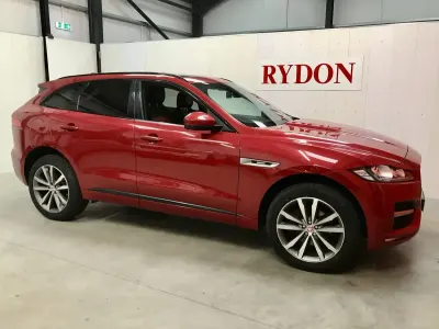 Used Jaguar F-Pace R-Sport 2018 Red SUV
