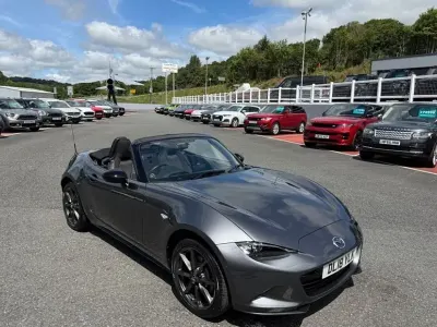 Used Mazda MX5 160 HP (117 kW) 2018 Grey Cabriolet