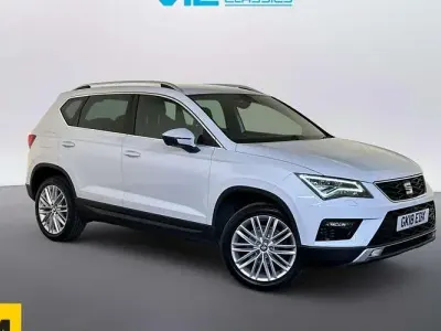 Used Seat Ateca XCELLENCE 150 HP (110 kW) 2018 White SUV