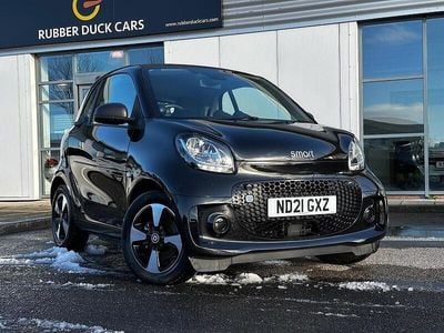 Used Smart ForTwo Electric Drive Passion 60 kW (82 HP) 2021 Black Coupe