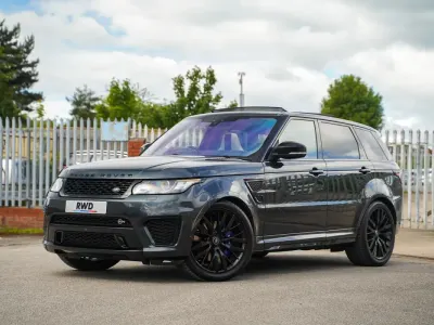 Używany Land Rover Range Rover Sport SVR 2017 Czarny SUV