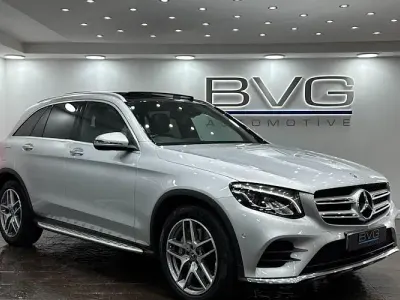 Begagnad Mercedes GLC220 AMG Line Premium 170 HK (125 kW) 2017 Silver Kombi